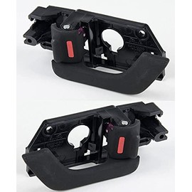 Genuine OEM 826102C000LK 826202C000LK Inside Door Handle LH & RH (Driver & Passenger) 2 PCS Set for HYUNDAI Tiburon 03-08