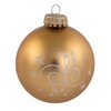 mugesh Christmas Bauble Ornaments Gold - Beautiful Gift for Musicians