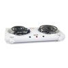 Better Chef IM-306DB Dual Element Electric Burner Range White Home
