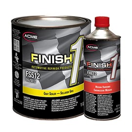 acme Sherwin-Williams Finish 1 4.1 VOC Gray Enamel Sealer Undercoat Medium Gallon Kit