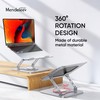 MENDELEEV STYLE Silver Laptop Stand for Desk with 360 Rotating