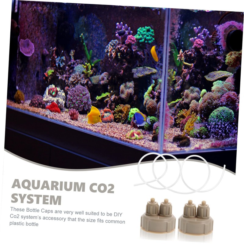 BESPORTBLE DIY Co2 Generator Bottle Caps for Aquarium Fish Tank