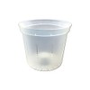 3" Slotted Clear Orchid Pots - 3 Pack (Crystal Clear)