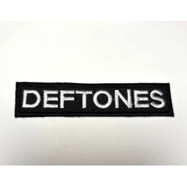 Unbranded Deftones Band Patch Iron/sew On High-quality Embroidery 90s Metal Band