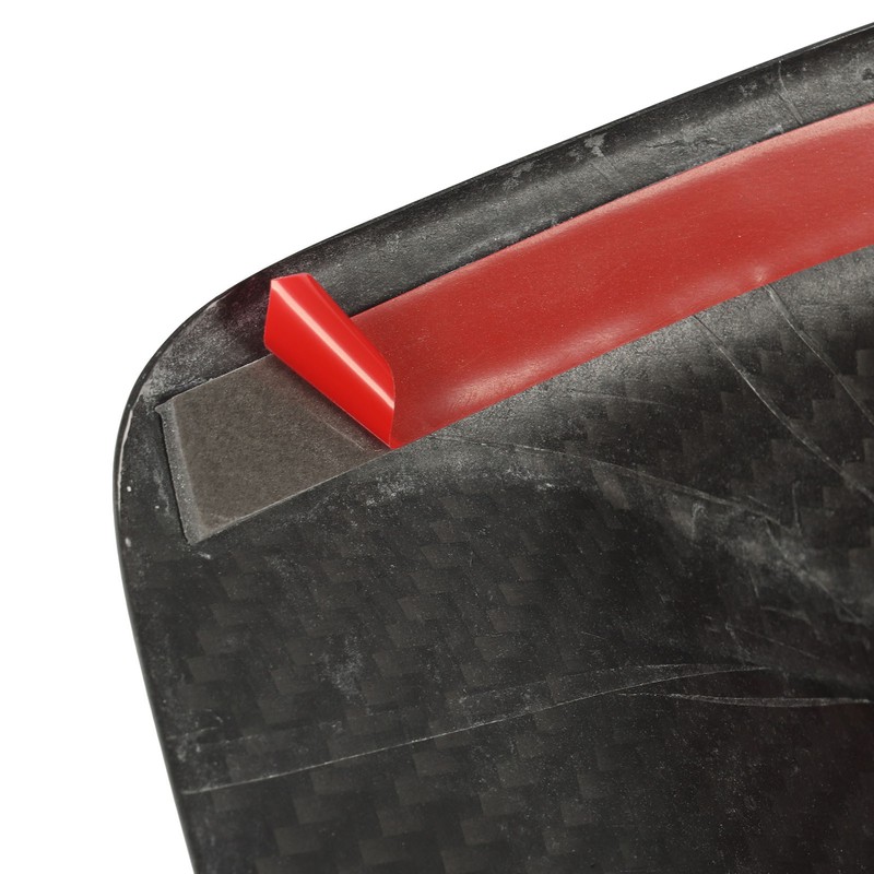 Roof Antenna Cover Glossy Carbon Fiber Protective Decorative Antenna Cover