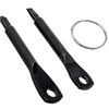 Treki Key Ring Screwdriver Set，8pcs Mini Pocket Keychain Screwdrivers Multifunction