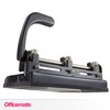 Officemate Heavy Duty Adjustable 2-3 Hole Punch with Lever Handle,