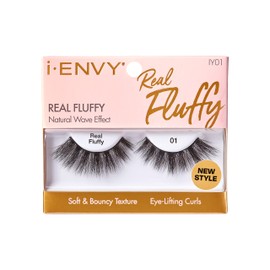 i-ENVY False Lashes Natural Wave Effect Eyelashes Eye Lifting Curls Real Fluffy Fake Lashes (1)