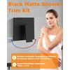 Compatible with moen T2473epbl Matte Black Shower Trim Kit, Genta