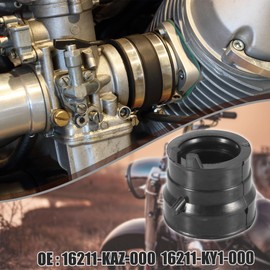 Motoforti 4pcs Motorcycle Carburetor Intake Manifold Boot Joint for Honda CBR250 16211-KAZ-000