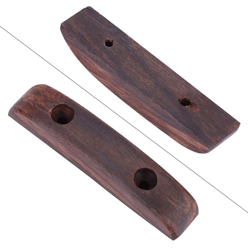 Rosewood Thumb Rest with Mounting Screw Convenient Playing for Bass