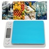 Digital Kitchen Scale Electronic Food Scale 0.1g Accuracy Stainless Steel