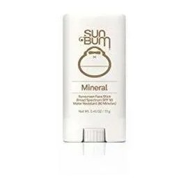 Sun Bum Mineral Spf 50 De Protección Solar Facial Del Palill