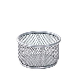 Office Depot® Brand Mesh Paper Clip Holder, Silver