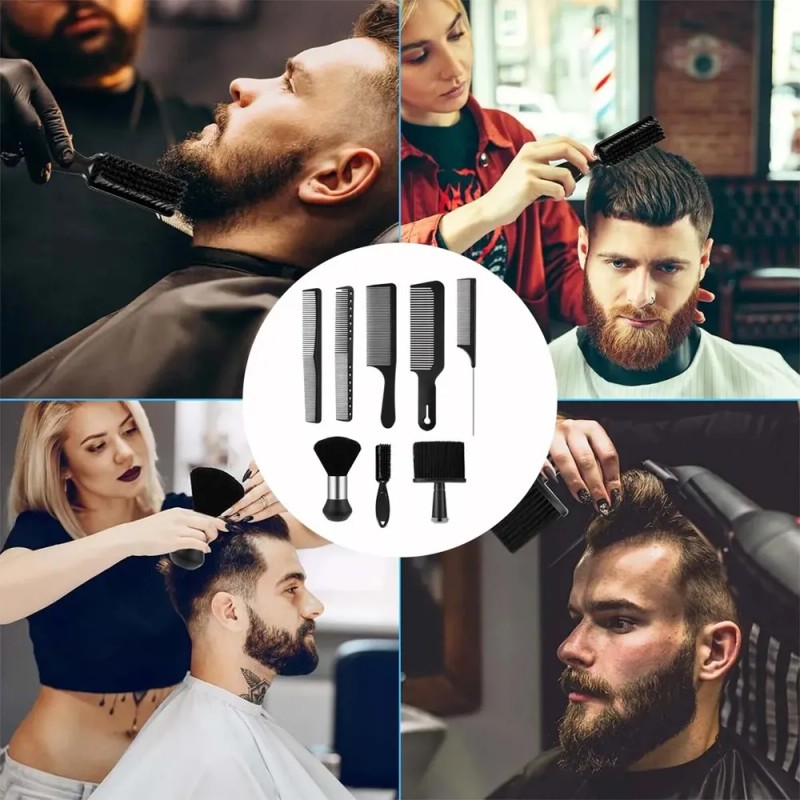 8pzs Cepillo Para Cabello Cepillo Extensiones Peine Peinetas