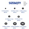 TAORAYO Cable Grommet, Gasket Grommet, Rubber Bushing, Cable Grommet, Rubber