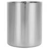 Stainless Steel Pencil Cup Holder Desk Organizer Flower Vases Pen