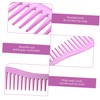 Ipetboom 3pcs Men's Hair Styling Comb Wide Tooth Detangler Barber