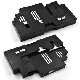FlixGrdy (2 Pack) MC-G02 Maintenance Cartridge Compatible for PIXMA G1220 G2160 G2260 G3160 G3260 G620 Printer Maintenance Box