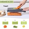 Vegetable Chopper Slicer 13-in-1 with Spice Chopper Set 7 Blades