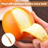 Orange Peeler,2 PCS Orange Peeler Tool, Long Handled Speed Peelers,