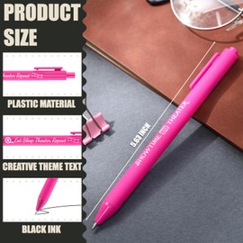 Gilprop 36 Pack Theater Gifts for Women Men Ballpoint Pen with 6 Different Quotes Funny Theater Actor Gifts for Musical Broadway Theatre Lovers Friends, Actors