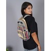 Marubhumi Small Hemp Backpack Lightweight Cotton Daypack Handmade Himalayan Bohemain