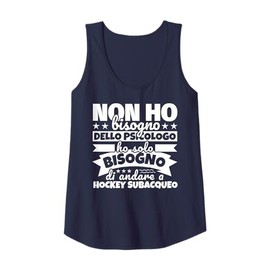Hockey subacqueo regalo divertente Canotta
