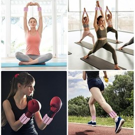 Handgelenk-Gewichte, Knöchelgewichte, Set mit 2 verstellbaren Beingewichten für Damen und Herren, Silikon-Handgelenk-Armreifen, 0,5 kg - 2 kg, Gewichts-Armband für Joggen, Yoga, Pilates, Aerobic,