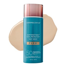 Colorescience Total Protection Face Shield Flex SPF 50, Zinc Oxide Formula