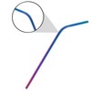 Glamified, Needs 4 x Reusable Colourful Drinking Bent Metal Straw