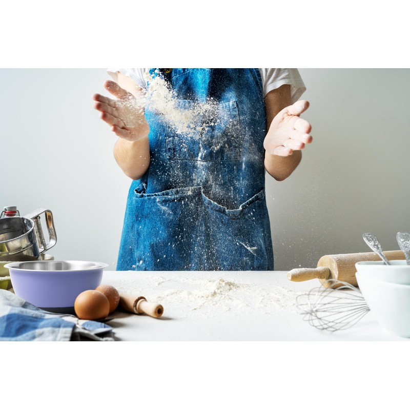 Fox Run Stainless Steel Mixing Bowl, Purple, 10.75 Quart