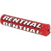 Renthal SX 10" BAR PAD LE RED/RED FOAM P324