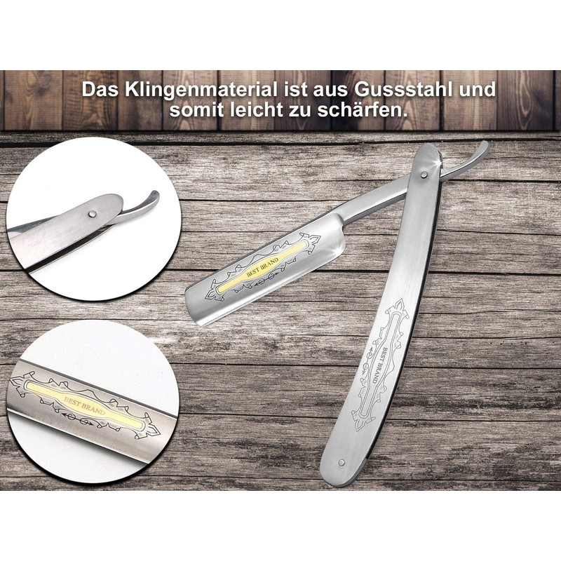 Gift Set Razor Set Paste from Solingen with Professional Combination