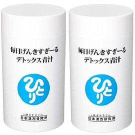 Ginza Marukan Daily Orginal Juice, 4.2 oz (120 g), Set of 2, Hitto Saito, Supplement, Easy to Drink, Green Juice, Calcium Blend, Mineral Blend, Health Maintain, Nutritional Aid
