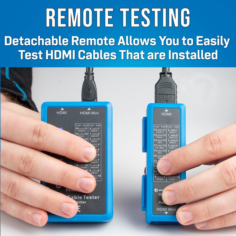 Jonard Tools HDMI-100 HDMI Cable Tester for HDMI and Mini