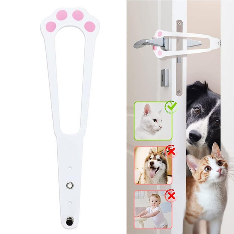 Adjustable Cat Door Strap, Door Stopper for Dogs, Pet Door