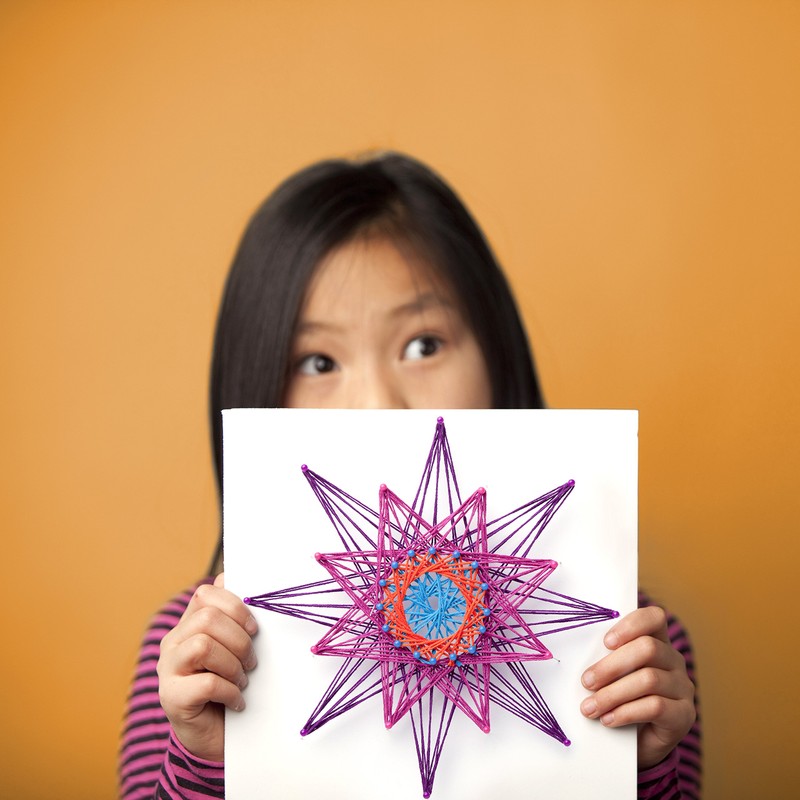 Craft-tastic DIY String Art – Craft Kit for Kids –