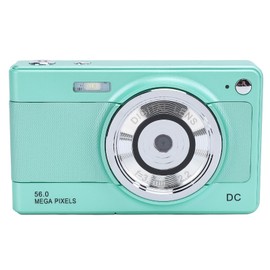 Jectse 1080P Digital Camera, 56MP Point and Shoot with 8X Digital Zoom, 2.8 Inch Display, Green