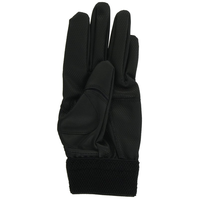 GP 37143 Baseball Batting Gloves, Left Hand, Black, Medium, 9.4