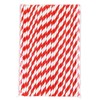 12" Extra Long Large Disposable Paper Drinking Straw 8mm Wide