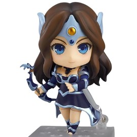 Mirana Figure, Q Version Movable Standing Mirana Figurine 10cm/3.9inch PVC Anime Character Statue Model Desktop Ornament Gifts