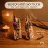 Anima Premium Energy Cleansing Set – White Sage Smudge Sticks,