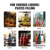 VEVOR Manual Paste Liquid Filling Machine, 5-100ml Adjustable Bottle Filling