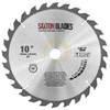 Saxton Flat Top TCT Circular Saw Blade 255mm x 28T
