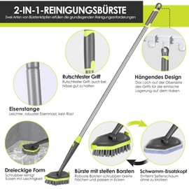 Myiosus Scrubber with Handle