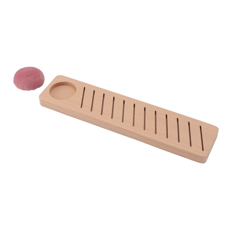 Embroidery Floss Bobbin Rack 12 Positions DIY Beech Wood Floss