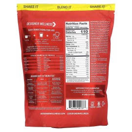 Diseñador Whey, Natural 100% Proteína de Suero en Polvo, Fresa de Verano, 2 lb (908 g)