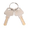Lockout Tagout Valve Lock with Safety Padlock Heatproof Impact Resistant