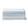 Muji 84761669 Indian Cotton Yarn-Dyed Dish Towels, Set of 6,